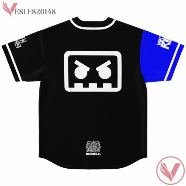Disciple Adam Custom Black Blue Split Jersey - Vesles2014s 1