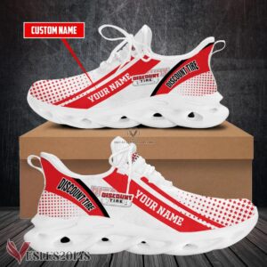 Discount Tire Logo Custom Shoes, Best Running Shoes For Fans - Vesles2014S 1