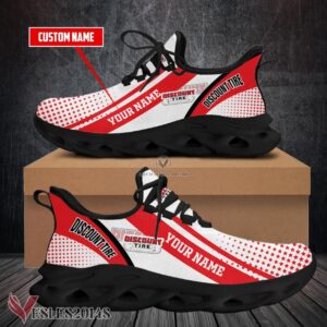 Discount Tire Logo Custom Shoes, Best Running Shoes For Fans - Vesles2014S