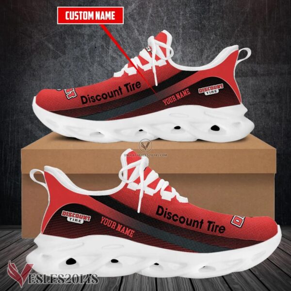 Discount Tire Logo Custom Shoes Style 11, Best Running Shoes For Fans - Vesles2014S 1
