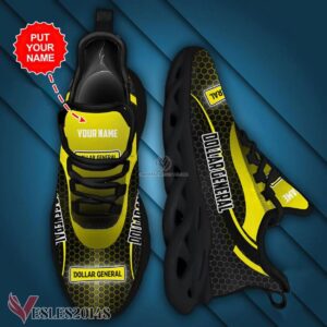 Dollar General Logo Custom Shoes Style 22, Best Running Shoes For Fans - Vesles2014S