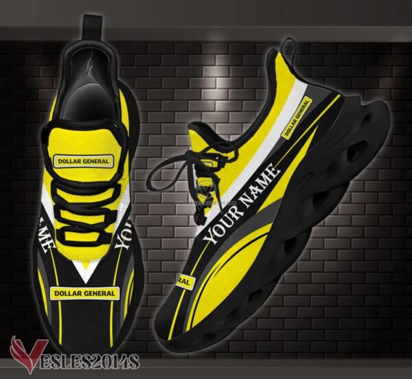 Dollar General Logo Custom Shoes Style 26, Best Running Shoes For Fans - Vesles2014S