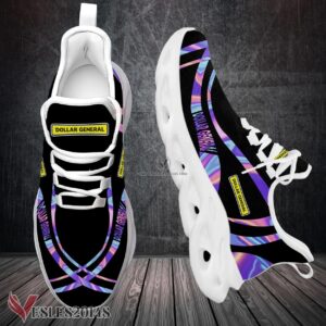 Dollar General Logo Custom Shoes Style 4, Best Running Shoes For Fans - Vesles2014S 1