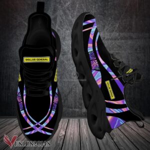 Dollar General Logo Custom Shoes Style 4, Best Running Shoes For Fans - Vesles2014S