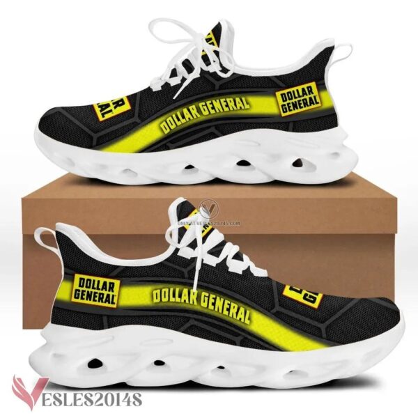 Dollar General Logo Custom Shoes Style 45, Best Running Shoes For Fans - Vesles2014S