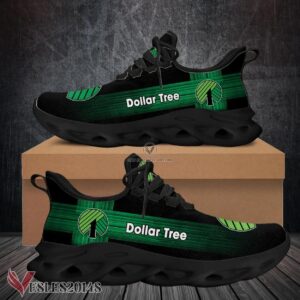 Dollar Tree Logo Custom Shoes, Best Running Shoes For Fans - Vesles2014S