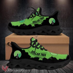 Dollar Tree Logo Custom Shoes Style 12, Best Running Shoes For Fans - Vesles2014S