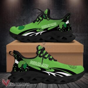 Dollar Tree Logo Custom Shoes Style 13, Best Running Shoes For Fans - Vesles2014S