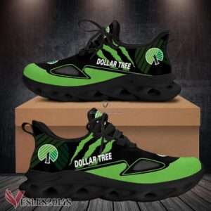 Dollar Tree Logo Custom Shoes Style 17, Best Running Shoes For Fans - Vesles2014S