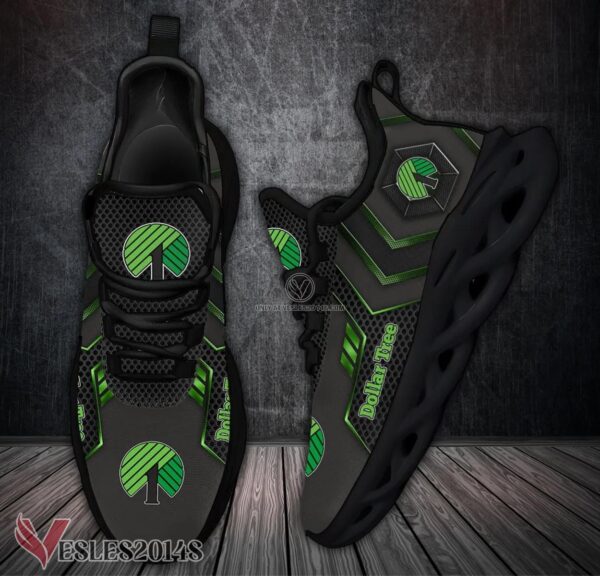 Dollar Tree Logo Custom Shoes Style 3, Best Running Shoes For Fans - Vesles2014S