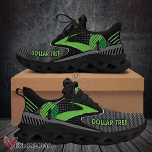 Dollar Tree Logo Custom Shoes Style 4, Best Running Shoes For Fans - Vesles2014S