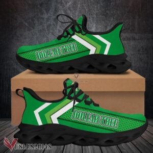 Dollar Tree Logo Custom Shoes Style 6, Best Running Shoes For Fans - Vesles2014S
