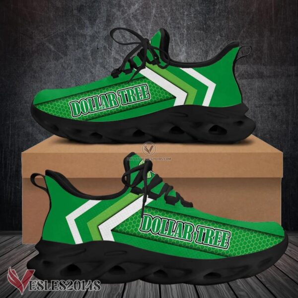 Dollar Tree Logo Custom Shoes Style 6, Best Running Shoes For Fans - Vesles2014S