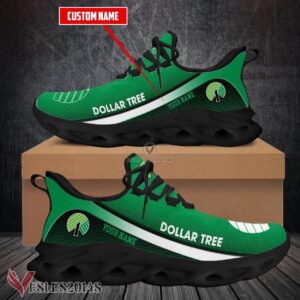 Dollar Tree Logo Custom Shoes Style 8, Best Running Shoes For Fans - Vesles2014S