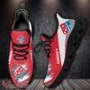 Domino Pizza Logo Custom Shoes, Best Running Shoes For Fans - Vesles2014S