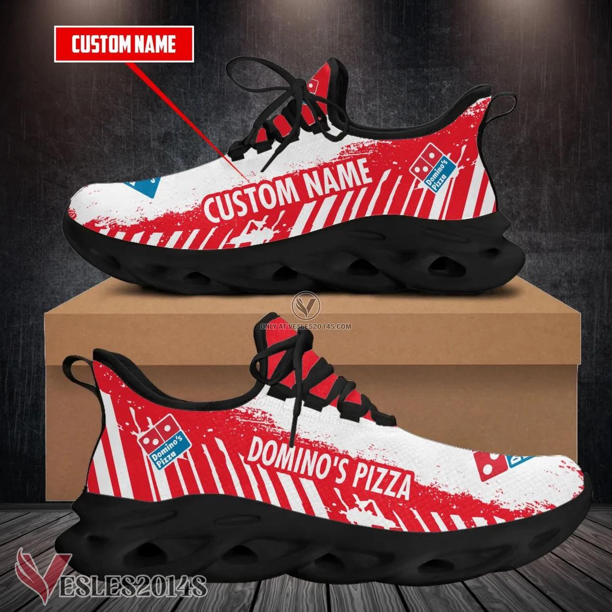 Domino's Pizza Logo Custom Shoes Style 68, Best Running Shoes For Fans - Vesles2014S