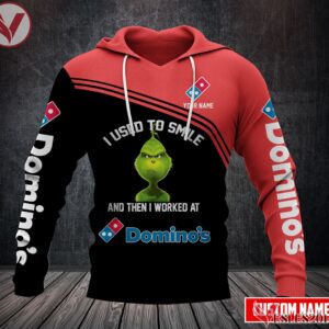 Domino's Pizza Uniform Custom Clothes Style 90, Unique Gifts For Employee - Vesles2014s 1