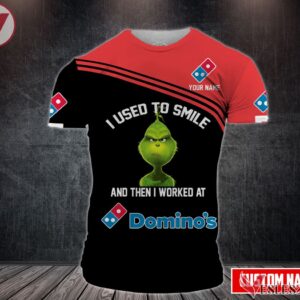 Domino's Pizza Uniform Custom Clothes Style 90, Unique Gifts For Employee - Vesles2014s 3