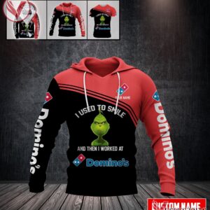 Domino's Pizza Uniform Custom Clothes Style 90, Unique Gifts For Employee - Vesles2014s