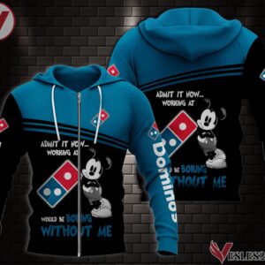 Domino's Pizza Uniform Custom Clothes, Unique Gifts For Employee - Vesles2014s 1