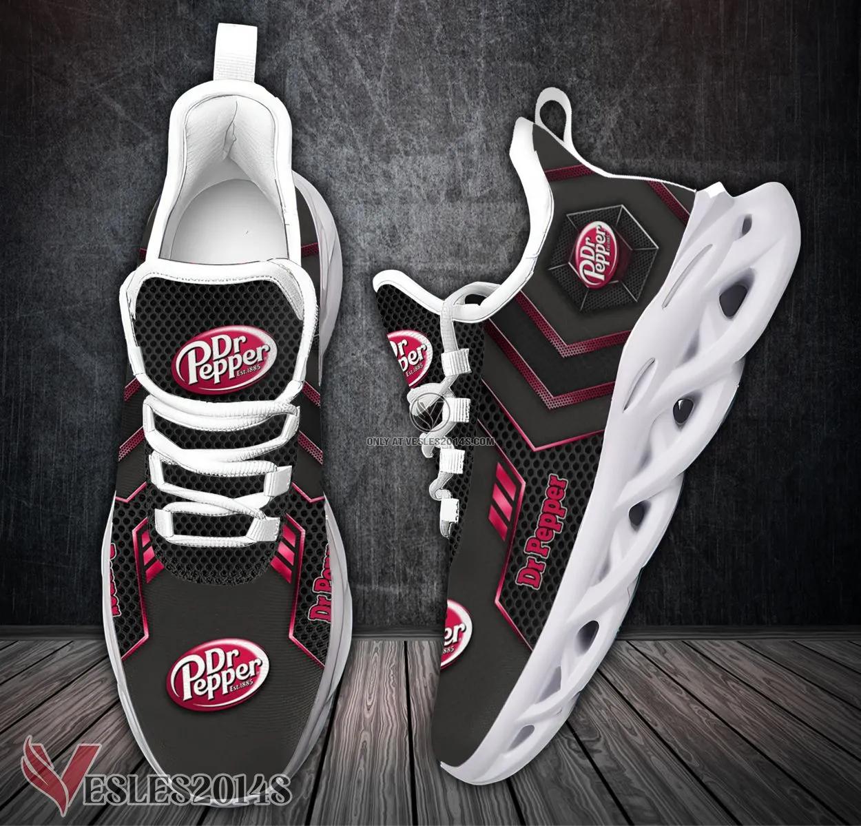 Dr Pepper Logo Custom Shoes Style 3, Best Running Shoes For Fans - Vesles2014S 1