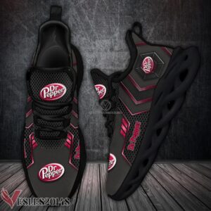 Dr Pepper Logo Custom Shoes Style 3, Best Running Shoes For Fans - Vesles2014S