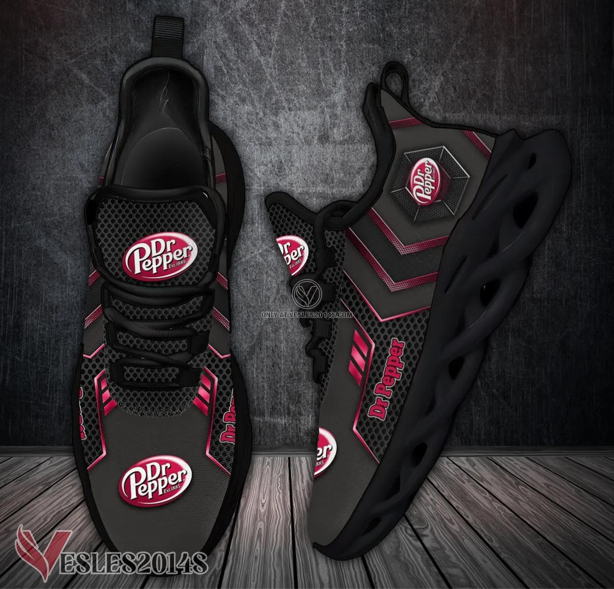 Dr Pepper Logo Custom Shoes Style 3, Best Running Shoes For Fans - Vesles2014S