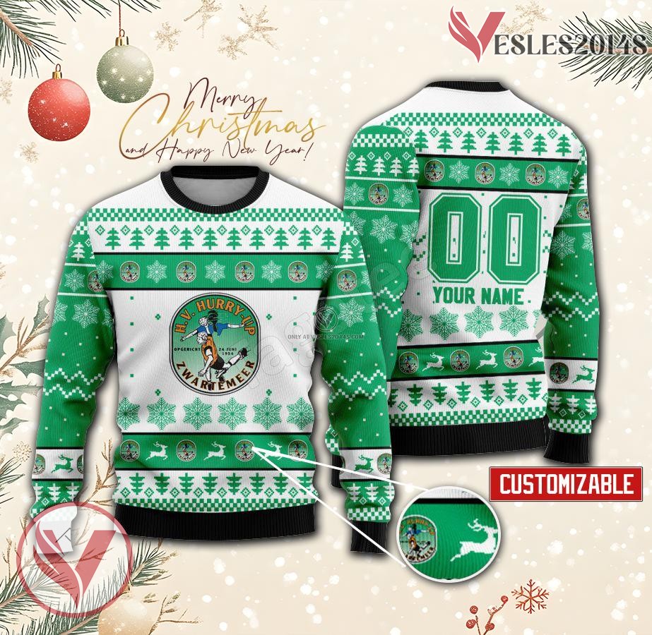 Drenth Groep Hurry-Up Handball Custom Ugly Christmas Sweater, Unique Gift For Fans - Vesles2014s