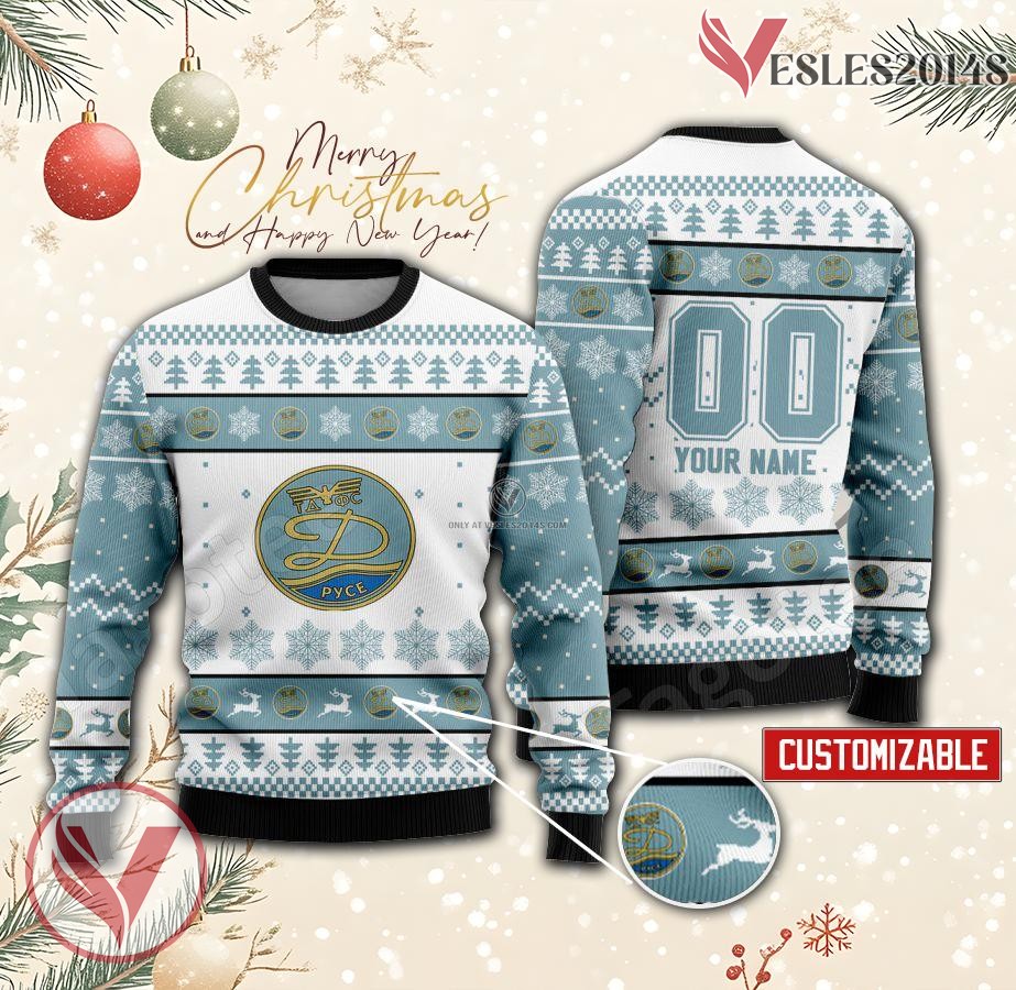Dunav Ruse Custom Ugly Christmas Sweater, Unique Gift For Fans - Vesles2014s