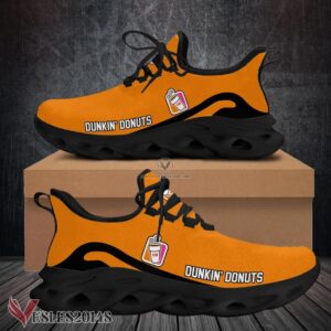 Dunkin’ Donuts Logo Custom Shoes, Best Running Shoes For Fans - Vesles2014S