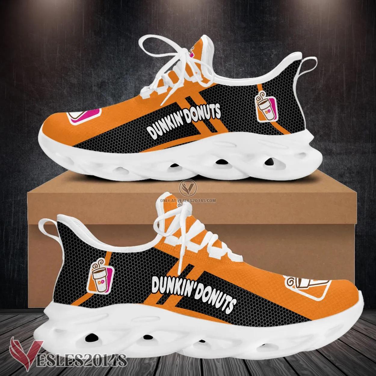 Dunkin’ Donuts Logo Custom Shoes Style 1, Best Running Shoes For Fans - Vesles2014S 1
