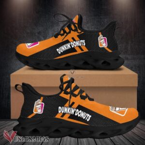 Dunkin’ Donuts Logo Custom Shoes Style 1, Best Running Shoes For Fans - Vesles2014S
