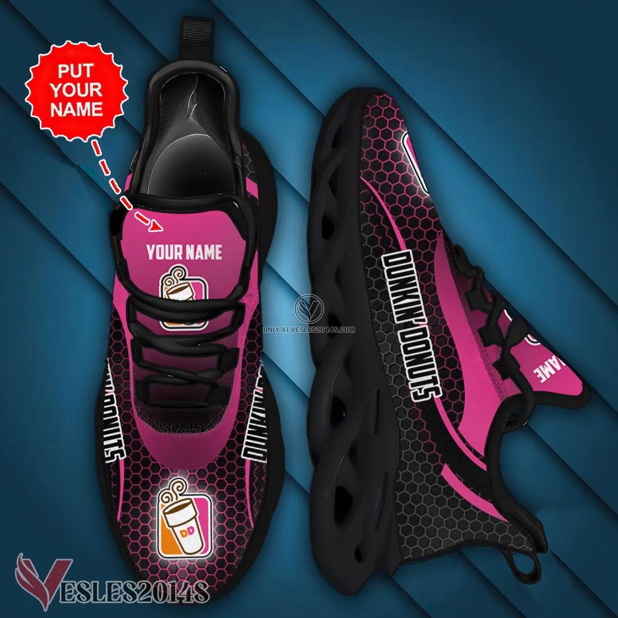 Dunkin’ Donuts Logo Custom Shoes Style 16, Best Running Shoes For Fans - Vesles2014S