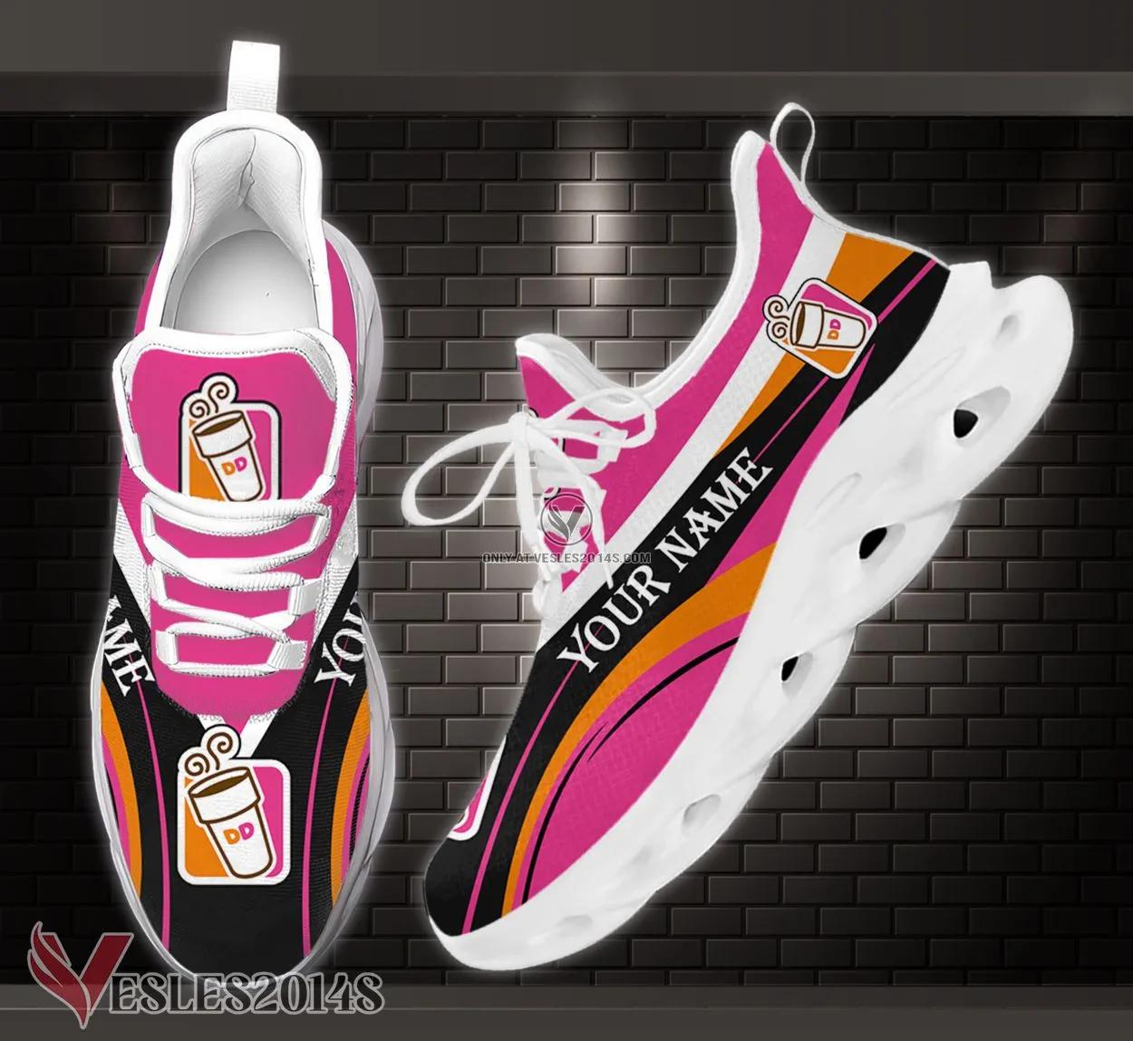 Dunkin’ Donuts Logo Custom Shoes Style 18, Best Running Shoes For Fans - Vesles2014S 1