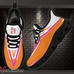 Dunkin’ Donuts Logo Custom Shoes Style 2, Best Running Shoes For Fans - Vesles2014S