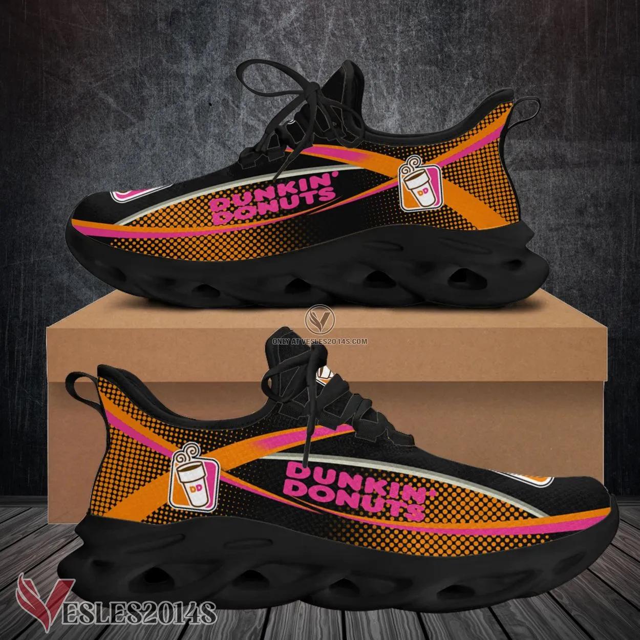 Dunkin’ Donuts Logo Custom Shoes Style 28, Best Running Shoes For Fans - Vesles2014S