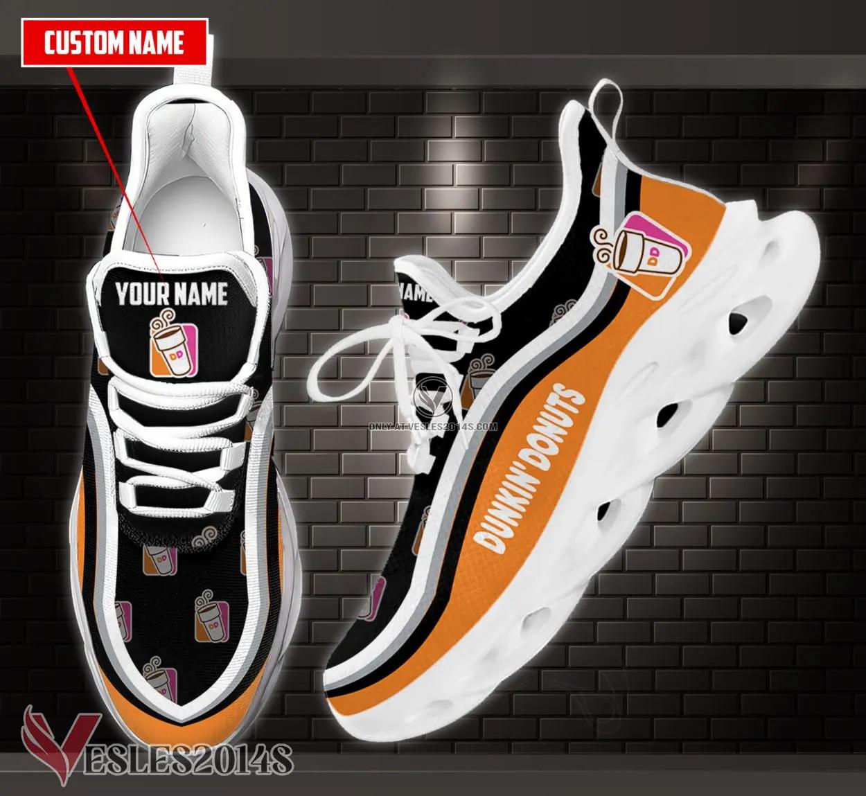 Dunkin’ Donuts Logo Custom Shoes Style 3, Best Running Shoes For Fans - Vesles2014S 1