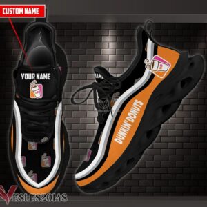 Dunkin’ Donuts Logo Custom Shoes Style 3, Best Running Shoes For Fans - Vesles2014S