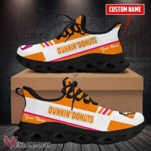 Dunkin’ Donuts Logo Custom Shoes Style 55, Best Running Shoes For Fans - Vesles2014S