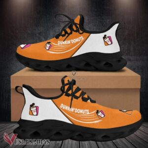 Dunkin’ Donuts Logo Custom Shoes Style 56, Best Running Shoes For Fans - Vesles2014S