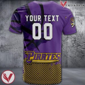 East Carolina Pirates Basketball Grunge Pattern Unique Personalized T Shirts - Vesles2014S 1