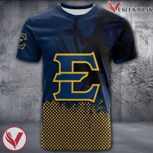 East Tennessee State Buccaneers Basketball Grunge Pattern Unique Personalized T Shirts - Vesles2014S