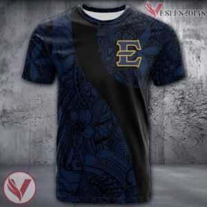 East Tennessee State Buccaneers NCAA Polynesian Pattern Shirt, Unique Gifts For Fans - Vesles2014s