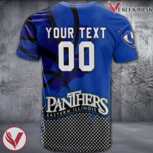 Eastern Illinois Panthers Basketball Grunge Pattern Unique Personalized T Shirts - Vesles2014S 1