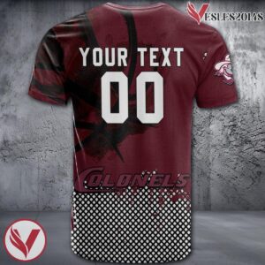 Eastern Kentucky Colonels Basketball Grunge Pattern Unique Personalized T Shirts - Vesles2014S 1