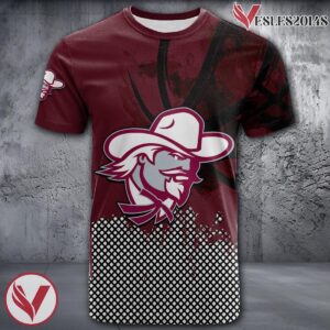 Eastern Kentucky Colonels Basketball Grunge Pattern Unique Personalized T Shirts - Vesles2014S