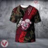 Eastern Kentucky Colonels NCAA With Red Poppy Flower 3D Shirt, Unique Gift For Fans - Vesles2014S