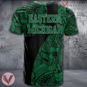Eastern Michigan Eagles NCAA Polynesian Pattern Shirt, Unique Gifts For Fans - Vesles2014s 1