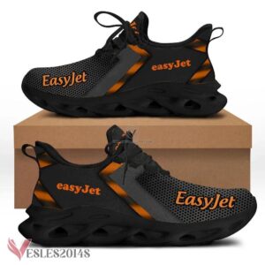 Easyjet Logo Custom Shoes, Best Running Shoes For Fans - Vesles2014S