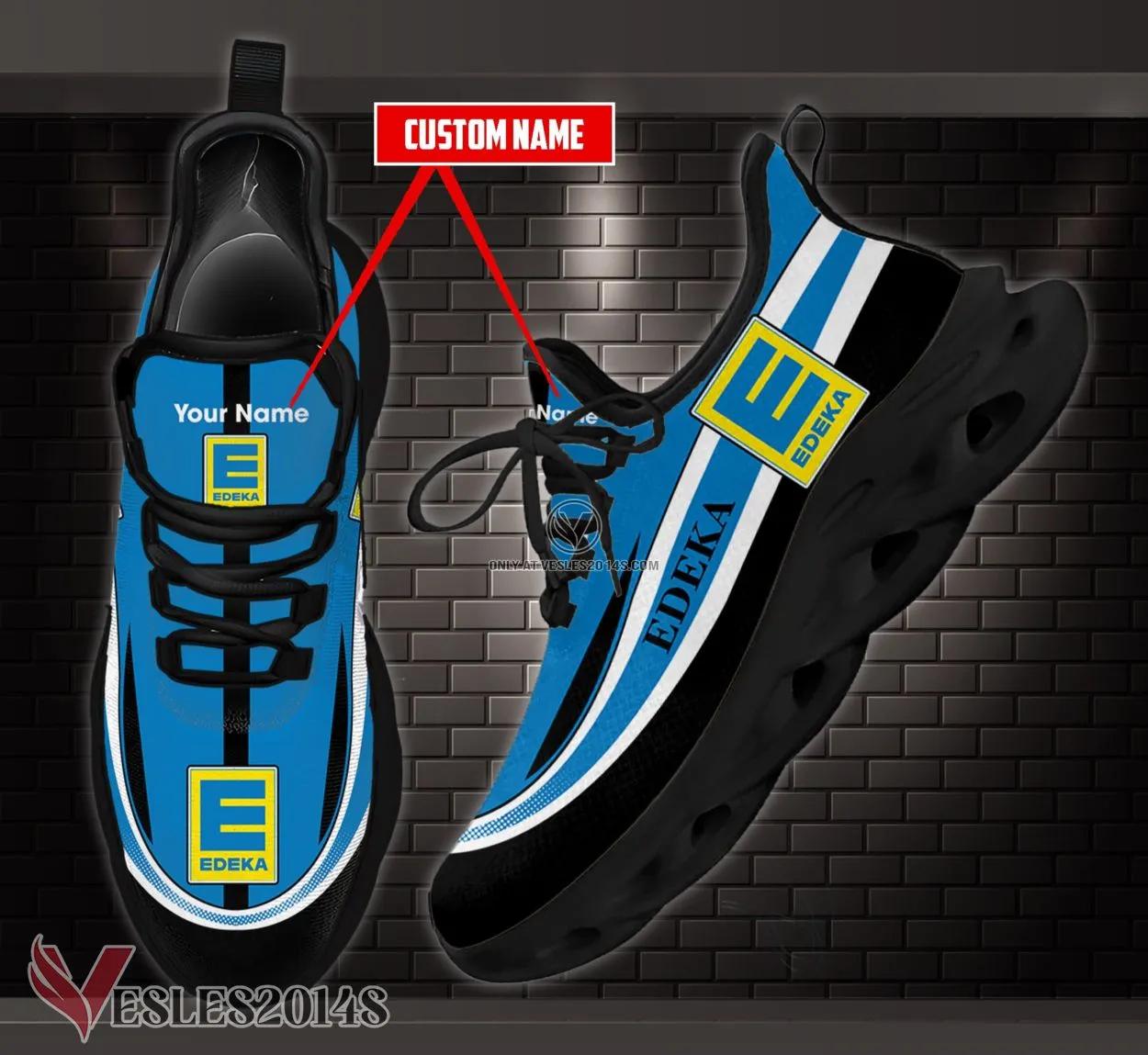 Edeka Logo Custom Shoes Style 21, Best Running Shoes For Fans - Vesles2014S